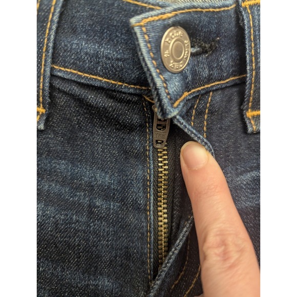 Rag & Bone Jeans Womens 26‎ Blue Dark Wash Skinny Jeans Kensington Low Rise - Picture 6 of 15